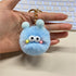 PERA FASHION Soft Cartoon Plush Keychain Accessory