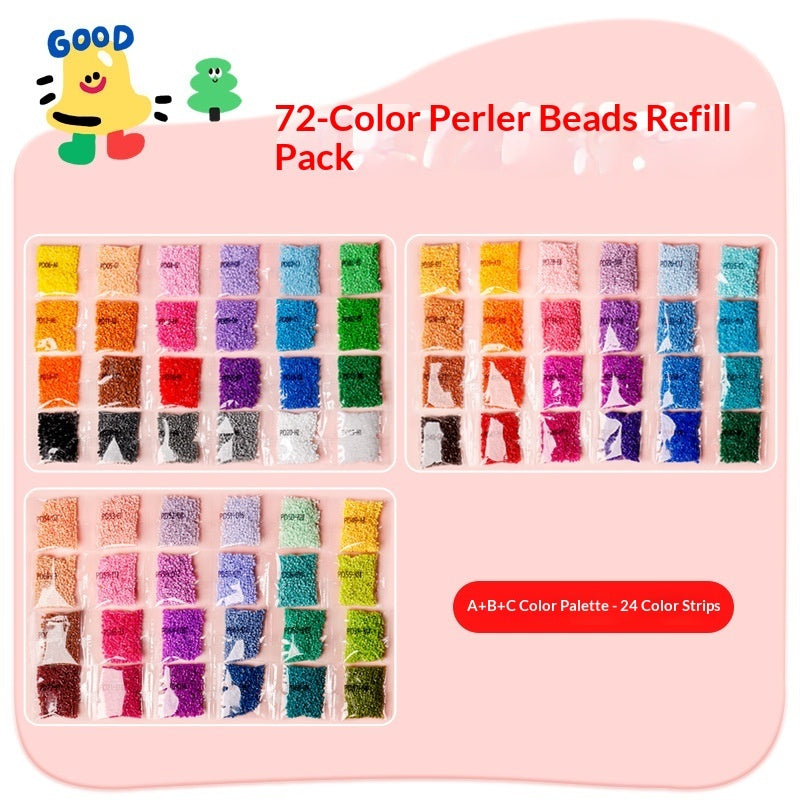 PERA FASHION Bead-Tying Craft Material Refill Set
