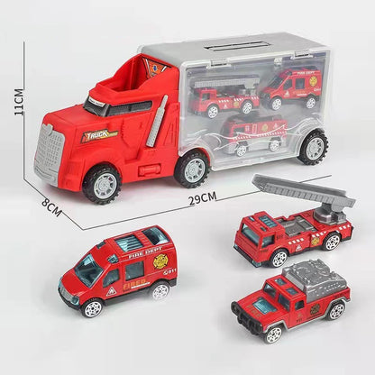 PERA FASHION Kids Alloy Car Storage Set