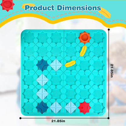 ccd7469ce9343270c2480c24b2ce847PERA FASHION Montessori Logical Road Builder Puzzle