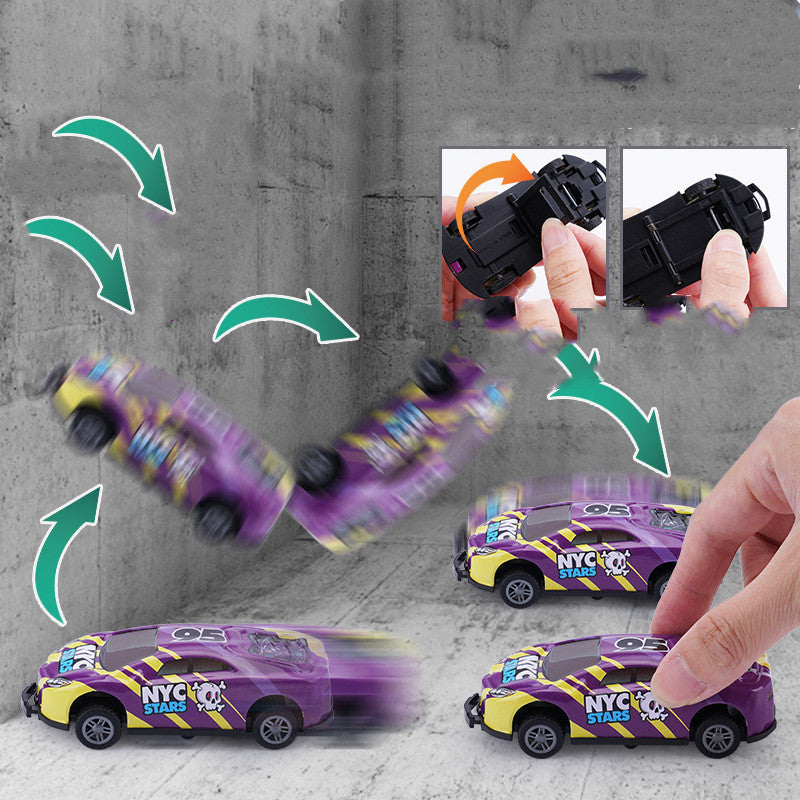 PERA FASHION Bounce Back Catapult Toy Cars