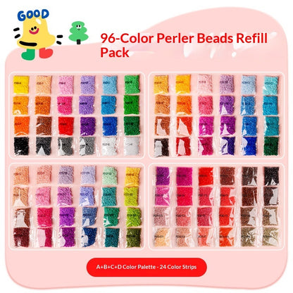 PERA FASHION Bead-Tying Craft Material Refill Set