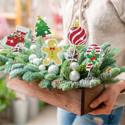 PERA FASHION Christmas Diamond Painting Garden Decoration Set