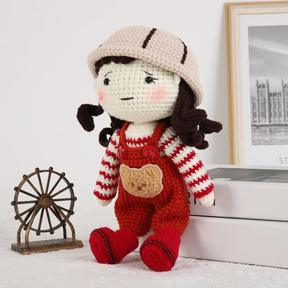 PERA FASHION Knitted Wool Animal Doll for Kid